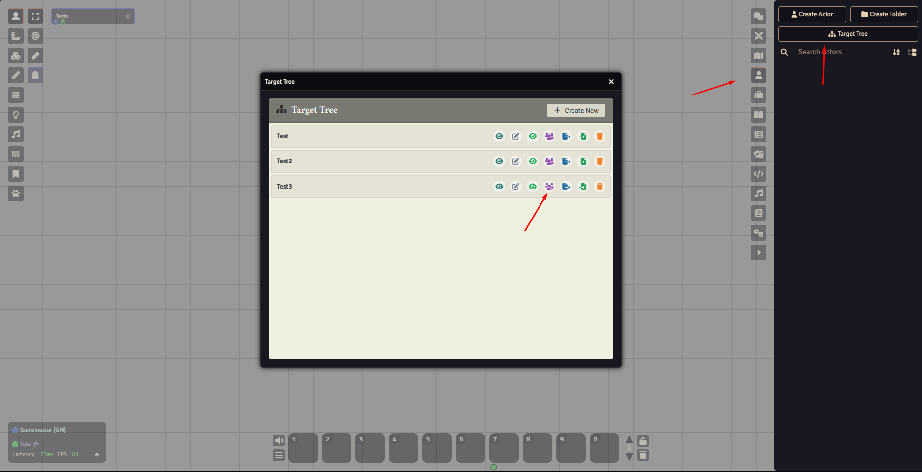Manage Permissions Button